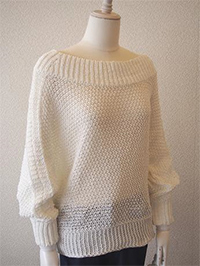 Photo: Knit made with SOLOTEX® RC fiber
